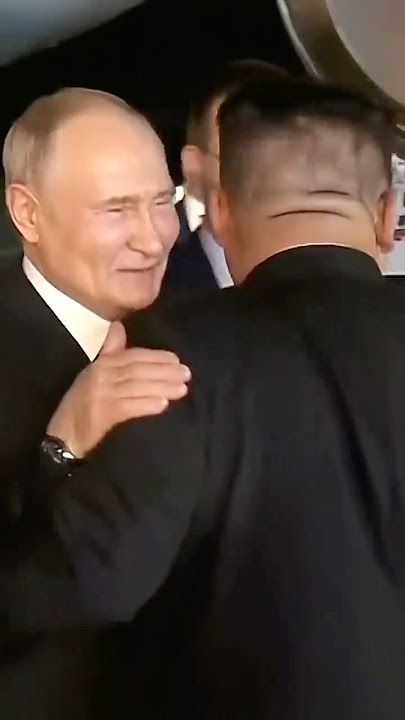 North Korea's Kim Hugs Russia's Putin in Pyongyang