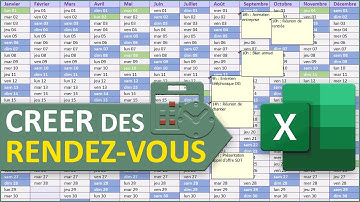 Insérer des rendez-vous dans un calendrier en VBA Excel