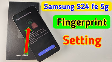 Samsung s24 fe display fingerprint setting/Samsung s24 fe fingerprint screen lock/fingerprint sensor