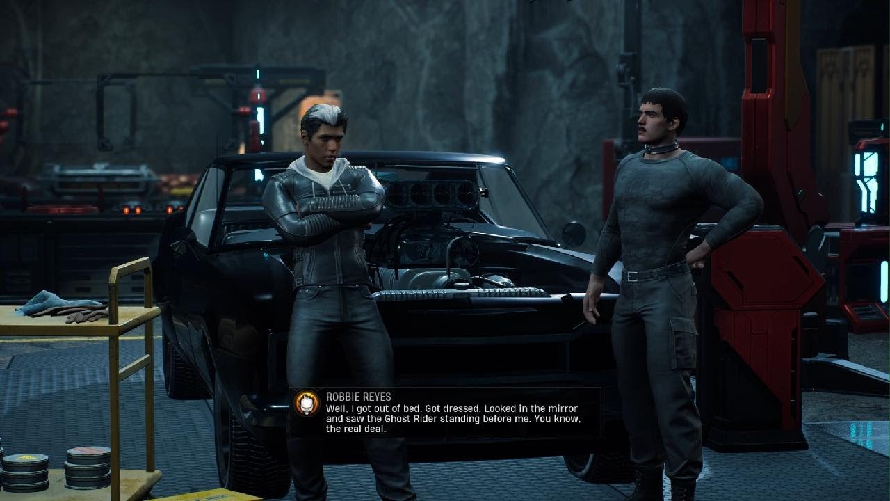 Marvel's Midnight Suns Becoming BF with Ghost Rider.