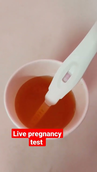 Live pregnancy test #viral #youtubeshorts