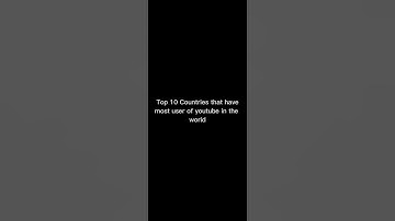 Top 10 countries with most youtube users in the world #shorts #viral #shortfeed