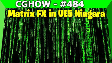 Matrix Text FX in UE5 Niagara Tutorial | Download Files