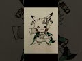 demon slayer+ pikachu = demonpikachu. #sketch#demonslayer#pokemon#pikachu#viral#youtube#art#trend