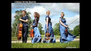 Jāzeps Vītols, String Quartet Op. 27, 4. Finale (Liepaja String Quartet)