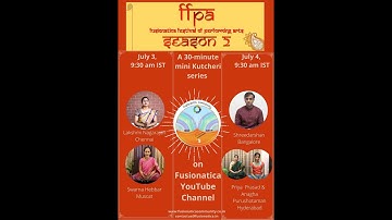 FFPA 2.0 - Day 7 30-min mini concert series- 3rd July at 9:30am IST