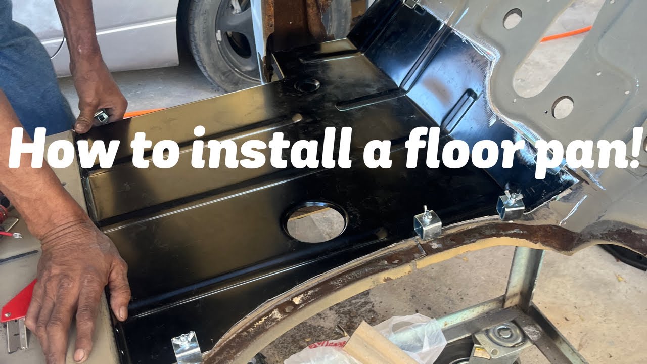 How to install a floor pan in 10 minutes! - YouTube