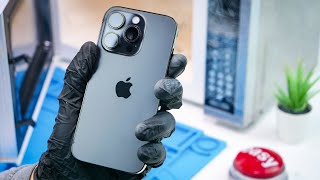 Repairing A MICROWAVED iPhone 14 Pro... (He Was Drunk)