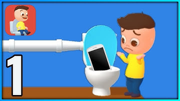 Toilet Games 3D - Gameplay Walkthrough Part 1 - Levels 1-50 (iOS, Android).