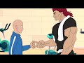 Yujiro hanma vs one punch man saitama fan animation