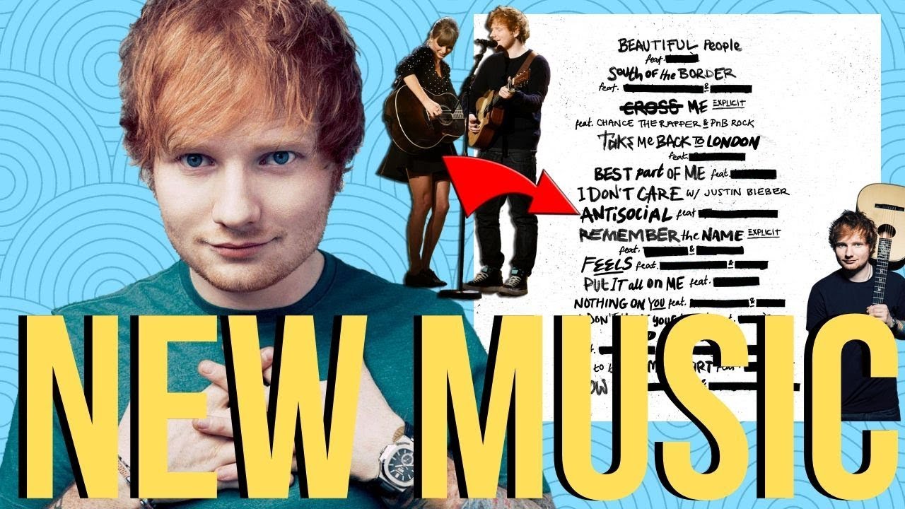 Ed Sheeran Releasing New Album on July 12th, Does He Have A Collab w