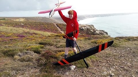 Jack Flys Lidl Glider RC Conversion at the Slope