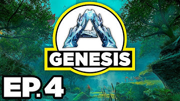 ARK: Genesis Ep.4 - X-RAPTOR DINOSAURS TAME ATTEMPT, REBUILDING BASE! (Modded Gameplay / Let