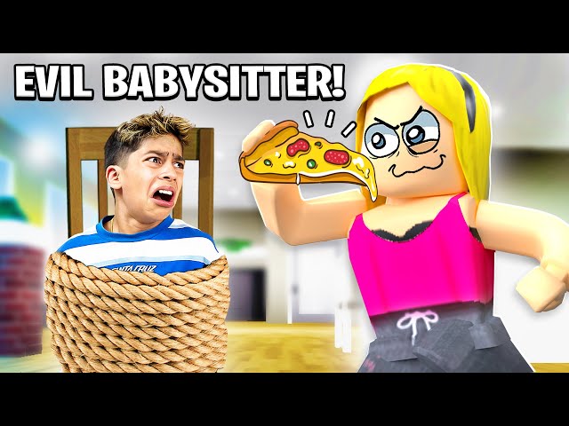 My BabySitter is EVIL! *Caught on Camera* class=