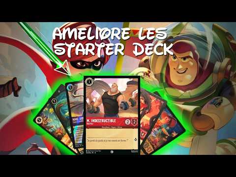 Lorcana: How to easily OPTIMIZE your Starter Decks!