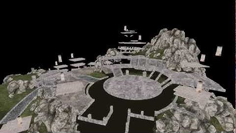 Step by step rendering of a Unigine Heaven 4 frame with OpenGL (frame 117556)