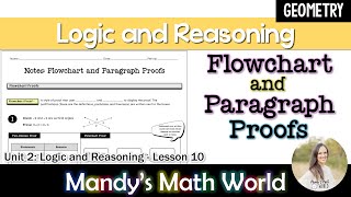 Flowchart and Paragraph Proofs