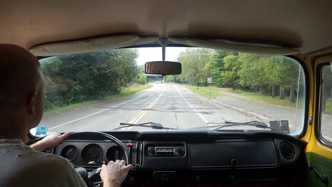 1976 VW Bus test drive
