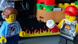 Лего 60404 (Бургерная на колесах) / Lego 60404 (Burger Van) review