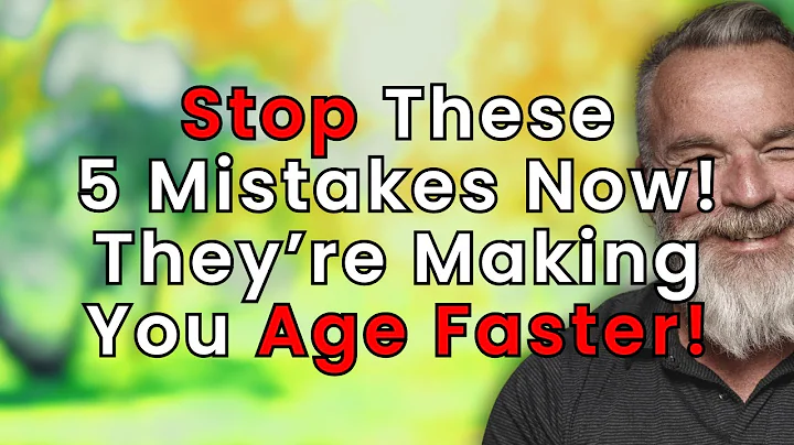 Stop These 5 Mistakes Now – They’re Making You Age Faster!