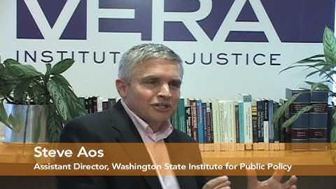 Informing justice policy through cost-benefit analysis: Interview Steve Aos (Part 1)