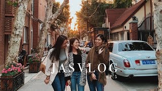 JasVlog EP.5📍上海｜學吃法式Crêpe、世界最大Starbucks旗艦店、觀光客餐廳好吃嗎!?