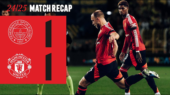 All Square In Istanbul | Fenerbahce 1-1 Man Utd