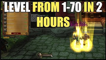 How To Level From 1-70 In 2 Hours - World of Warcraft MoP Remix