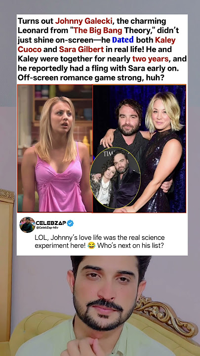 Big Bang Buzz: Johnny Galecki & Kaley Cuoco’s Epic Off-Screen Romance!