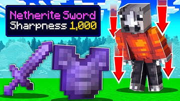 Minecraft, But Crouching Drops Op Items!