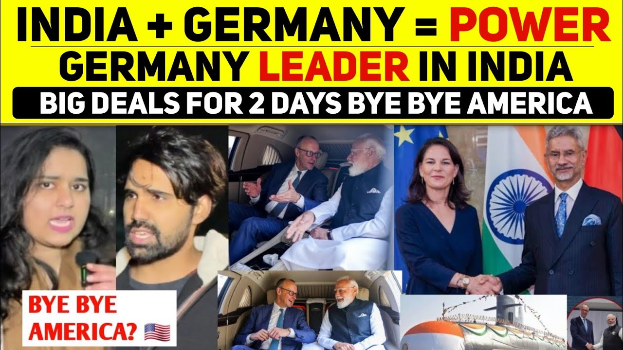India Germany Relations 😎 | Germany Leader Visit India | Big Shock For USA | Modi Germany Meeting ❤️
