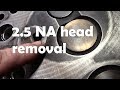 2.5 NA Diesel head removal - what is wrong with this engine?