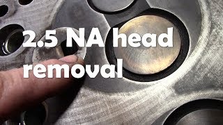 2.5 NA Diesel head removal - what is wrong with this engine?