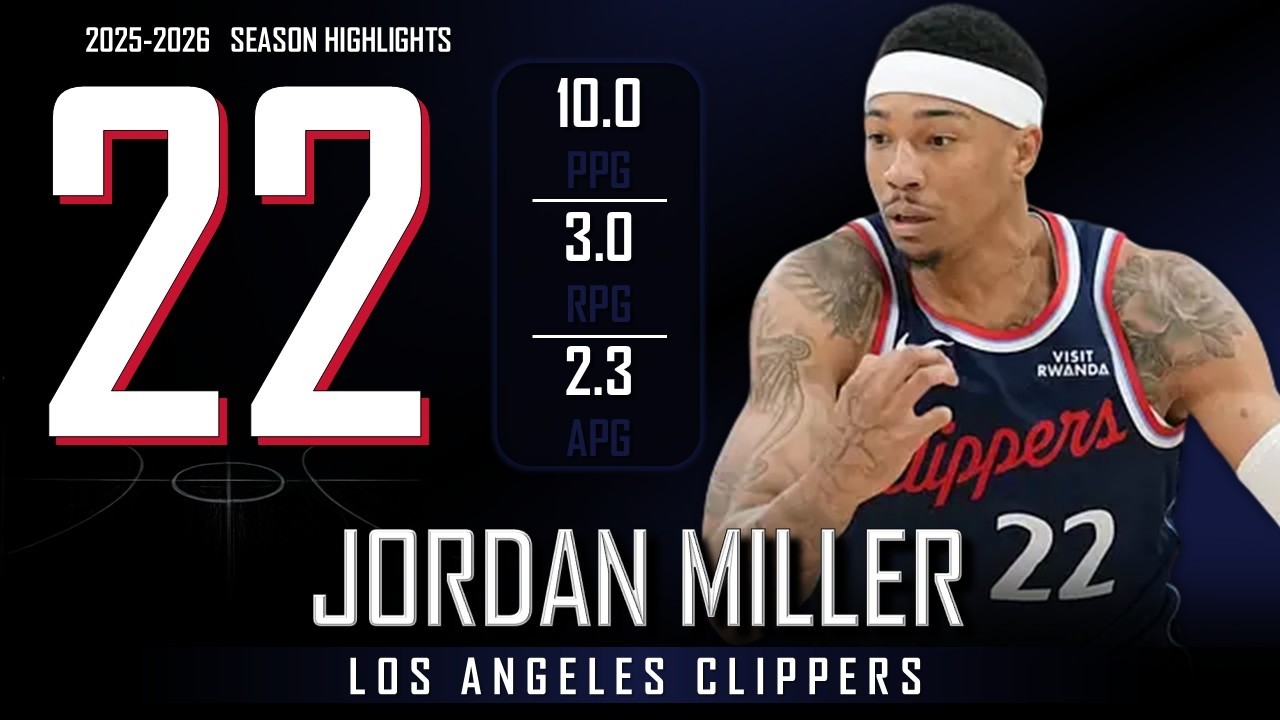 Jordan Miller || 2025-2026 Los Angeles Clippers Highlights