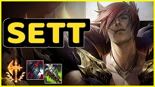 SETT VS FIORA TOP GAMEPLAY DIAMOND II