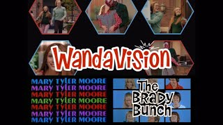 WandaVision episode 3 intro: Opening Credits influences / comparison (Mary Tyler Moore, Brady Bunch)