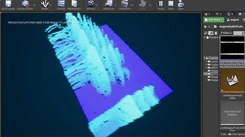 unreal engine niagara audio sample visualization timeline