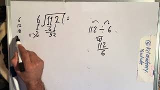 112 divided by 6 | divide kaise karte hain | bhag karna sikhe (in Hindi) | Surendra Khilery