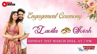 Engagement Ceremony Of LAVITA & IVISH  |  LIVE from Vamanjoor