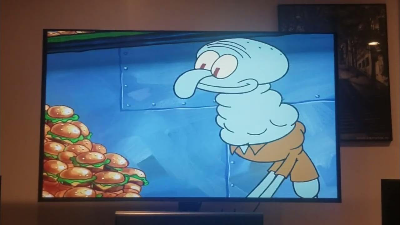Spongebob Squarepants: Squidward eats too much Krabby Patties! - YouTube