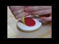 How to decorate Chinese New Year theme Cookies with royal icing 中國新年主題糖霜餅乾