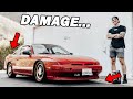 Finding Damage While Modifying the Hidden JDM Gem.. *s13 240sx*