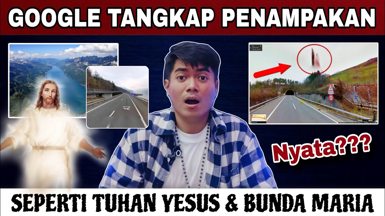 Jagat maya HEBOH‼️Google tangkap PENAMPAKAN Tuhan Yesus & Bunda Maria di langit? 