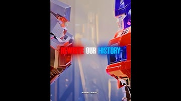 Optimus Prime VS Megatron [Edit] #transformers #transformersone #movie #edit #shorts