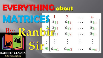 Introduction to Matrices (For Class 12th)