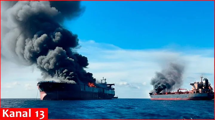 Ukraine’s special forces pound two Russian vessels transporting military equipment in Caspian Sea