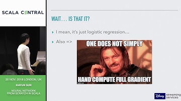 [Scala Central] - Xiayun Sun - Neural Network from scratch in Scala