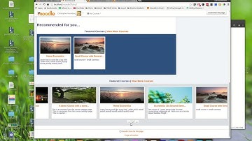 Personalized Learning with Moodle