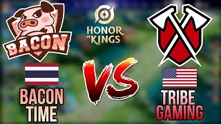 Honor of Kings : Bacon Time vs Tribe Gaming | KIC Qualifiers 2022 | Thailand vs USA