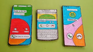 iPhone 14 ProMax VS BlackBerry Q10 Android VS SAMSUNG S20 Plus incoming call (stopmotion)